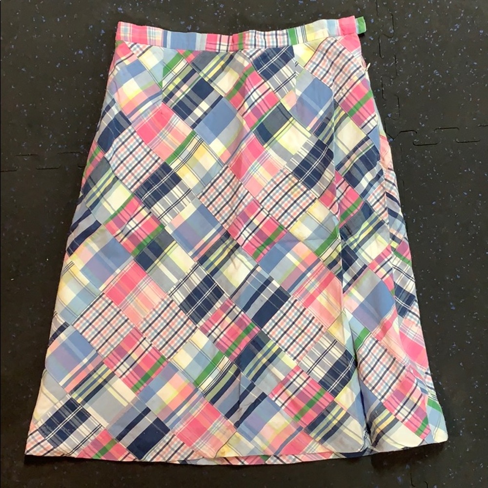 Brooks Brothers plaid skirt